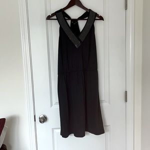 Gap V Neck Dress with Rhinestone Detail